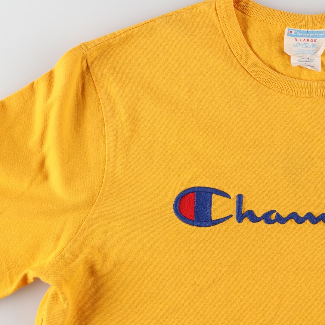 Champion(チャンピオン)の古着 チャンピオン Champion ロゴTシャツ メンズXL /eaa433120 メンズのトップス(Tシャツ/カットソー(半袖/袖なし))の商品写真