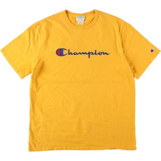 チャンピオン(Champion)の古着 チャンピオン Champion ロゴTシャツ メンズXL /eaa433120(Tシャツ/カットソー(半袖/袖なし))