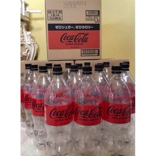 コカコーラ(コカ・コーラ)の空きペットボトル　18本(容器)