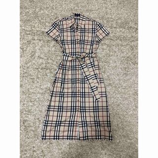 バーバリー(BURBERRY)のバーバリー　ロンドン　半袖　タイト　ワンピース(ロングワンピース/マキシワンピース)