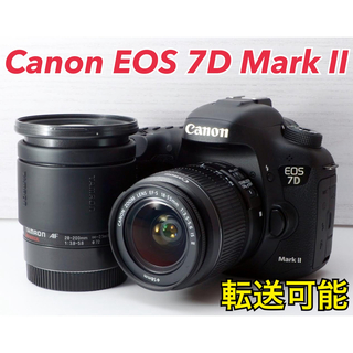 キヤノン(Canon)の★Canon EOS 7D Mark Ⅱ★高速連写●スマホ転送●最強AF性能(デジタル一眼)