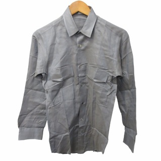 ダーバン(D’URBAN)のダーバン festone ポケットシャツ カジュアル グレー 約S ■GY31(シャツ)