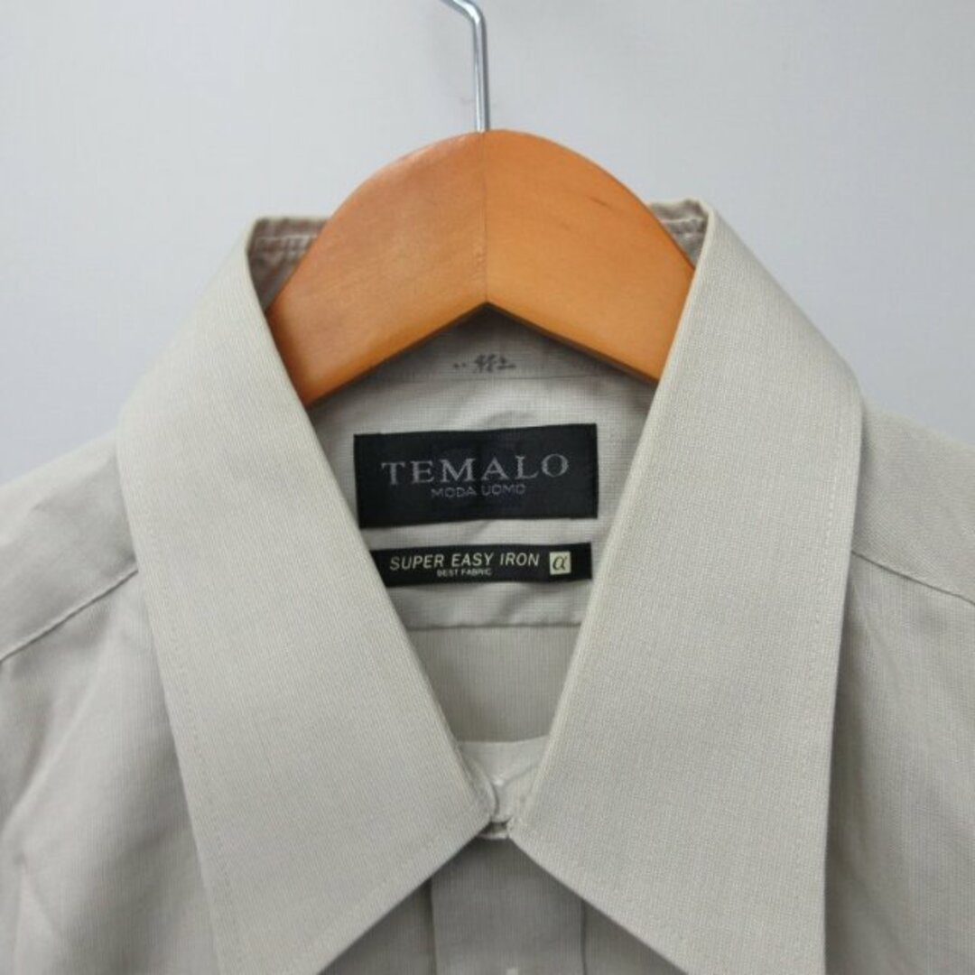 other(アザー)のTEMALO テマロ カジュアルシャツ 長袖 ベージュ L-XL ■GY31 メンズのトップス(シャツ)の商品写真