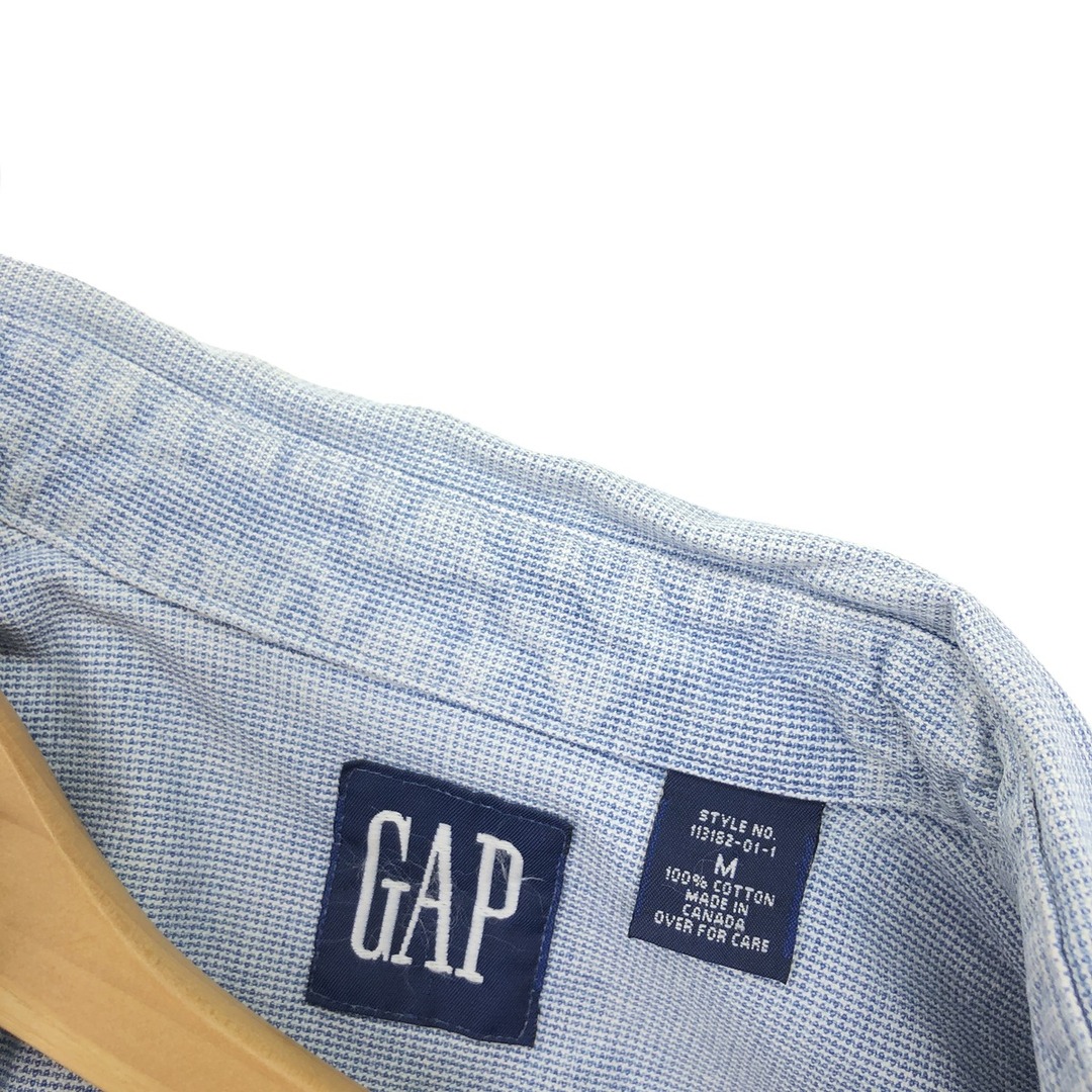 GAP(ギャップ)の古着 90年代 ギャップ GAP オールドギャップ 長袖 デニムシャツ カナダ製 メンズM ヴィンテージ /eaa431338 メンズのトップス(シャツ)の商品写真