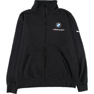 プーマ(PUMA)の古着 プーマ PUMA BMW MOTORSPORT フルジップスウェットシャツ トレーナー メンズXL /eaa433723(スウェット)