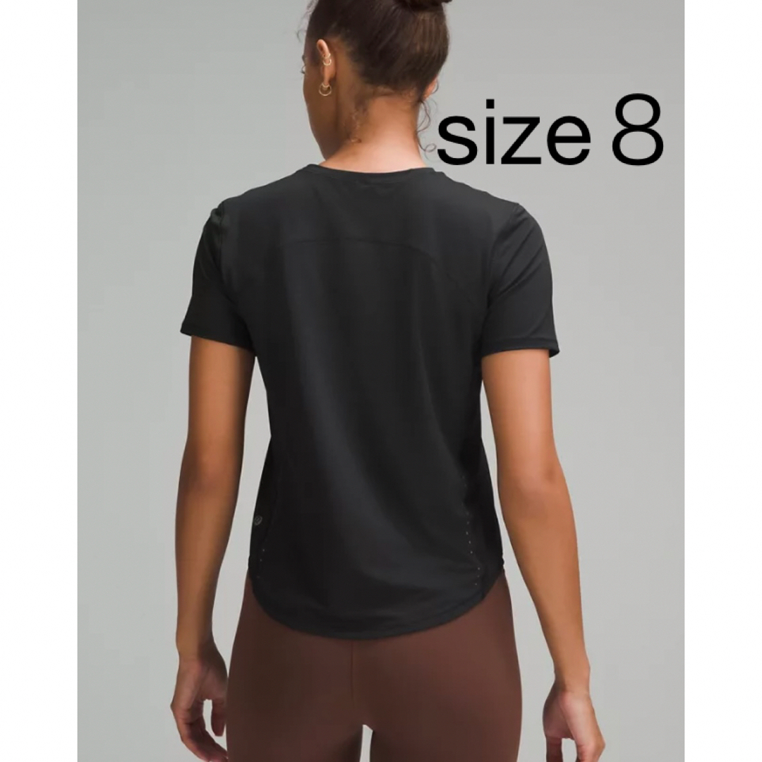 lululemon(ルルレモン)の新品 ルルレモン High-Neck Run and Train Tee（8） レディースのトップス(Tシャツ(半袖/袖なし))の商品写真