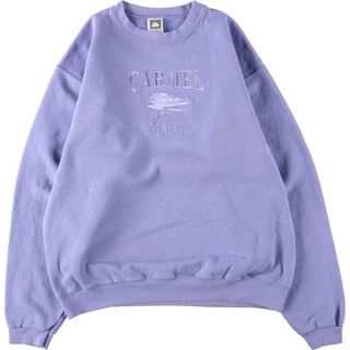 古着 90年代 COTTON DELUXE FLEECE スウェットシャツ トレーナー メンズL ヴィンテージ /eaa411626(スウェット)