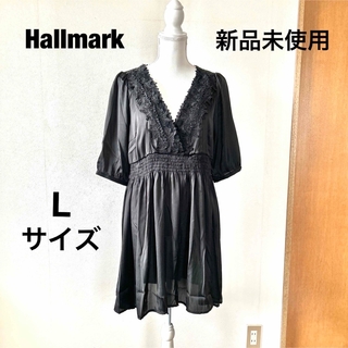 ホールマーク(Hallmark)の新品未使用 Hallmark トップス チュニック 黒(チュニック)