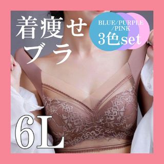 小さく見せるブラ 3点セット スマートブラ 着痩せ ナイトブラ  美胸 美乳(ブラ)