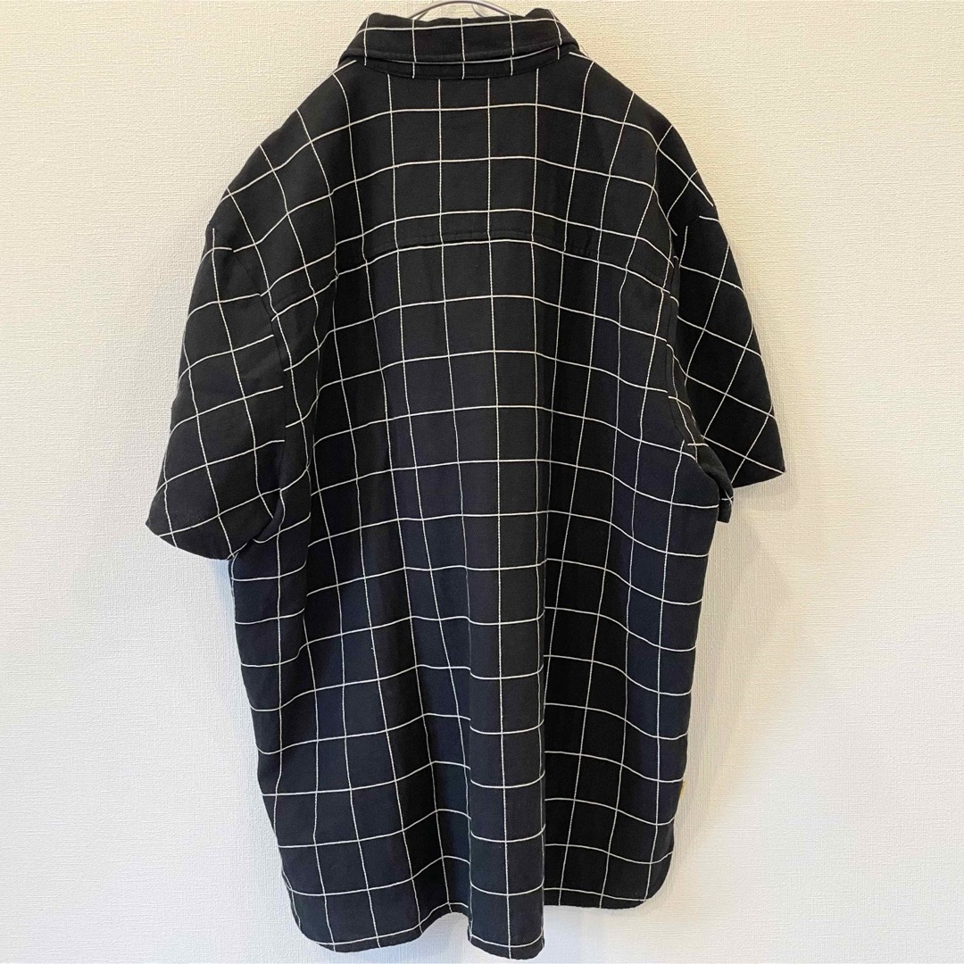 Dime ダイム Linen Shirt チェック リネン シャツ 半袖 レディースのトップス(シャツ/ブラウス(半袖/袖なし))の商品写真