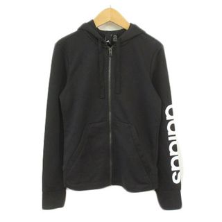 アディダス(adidas)のアディダス adidas W ESS リニアフルジップフーディ パーカー M (パーカー)