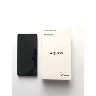 アクオス(AQUOS)のSHARP シャープ AQUOS sense4 basic 64GB ライトカッ(スマートフォン本体)