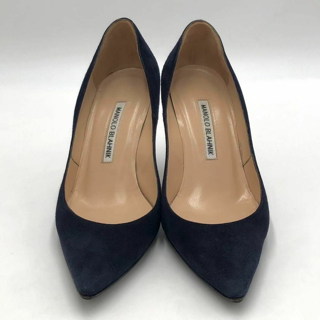 MANOLO BLAHNIK(マノロブラニク)の［美品］マノロブラニク　キエッタ　KIETTA スエード　パンプス　ヒール レディースの靴/シューズ(ハイヒール/パンプス)の商品写真