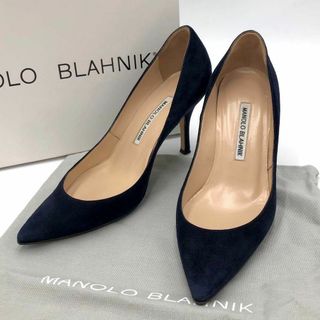 MANOLO BLAHNIK - ［美品］マノロブラニク　キエッタ　KIETTA スエード　パンプス　ヒール