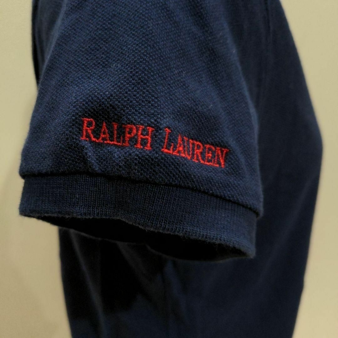 Ralph Lauren(ラルフローレン)のRALPH LAUREN SPORT スキッパー ポロシャツ ネイビー ゴルフ レディースのトップス(ポロシャツ)の商品写真