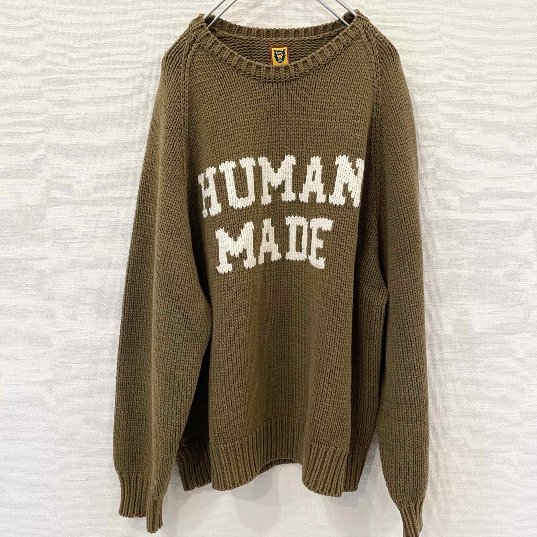 HUMAN MADE(ヒューマンメイド)のHUMAN MADE RABBIT KNIT うさぎ ニット ヒューマンメイド メンズのトップス(ニット/セーター)の商品写真