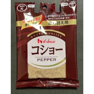 ハウスショクヒン(ハウス食品)の【ハウス】コショー詰替用36g×1袋(調味料)