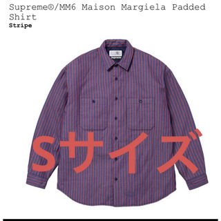 シュプリーム(Supreme)のSupreme x MM6 Padded Shirt Purple S(シャツ)