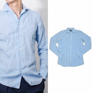 ジュンハシモト(junhashimoto)の一度着2.5万 19SS ジュンハシモト　ホリゾンタル シャツ(シャツ)