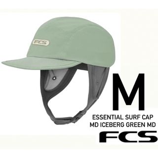 エフシーエス(FCS)のFCS ESSENTIAL SURF CAP キャップIceberg Green(サーフィン)