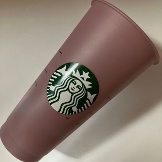 スターバックス(Starbucks)の新品 スタバカラーチェンジングリユーザブルコールドカップ  緑色 709ml B(タンブラー)