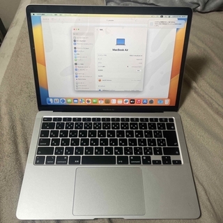 アップル(Apple)のMacBook Air 2020 M1(ノートPC)