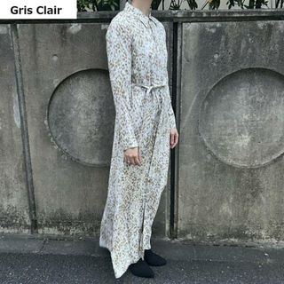 アーペーセー(A.P.C)のA.P.C.(アーペーセー) F35001 Gwyneth ワンピース Gris Clair(ロングワンピース/マキシワンピース)