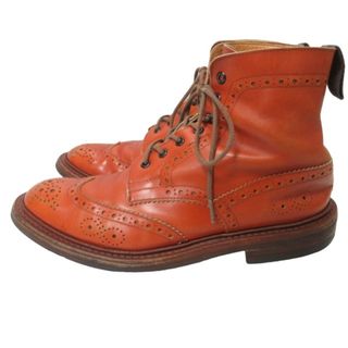 トリッカーズ(Trickers)のトリッカーズ ポールスミス別注 M6178 ブーツ 茶 UK8.5 IBO47(ブーツ)