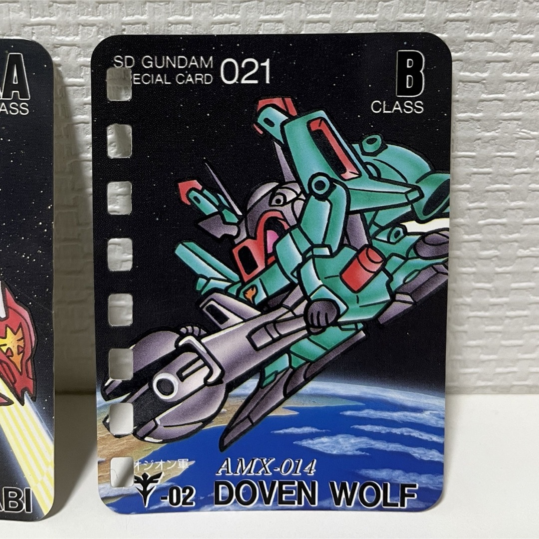 SD Gundam（BANDAI）(エスディーガンダム)のSDガンダムスペシャルカード　森永　3枚　まとめ売り　3枚 エンタメ/ホビーのアニメグッズ(カード)の商品写真