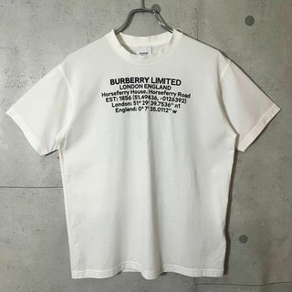 バーバリー(BURBERRY)の［20SS・美品］バーバリー キャリック　ロケーションプリント　Tシャツ(Tシャツ/カットソー(半袖/袖なし))