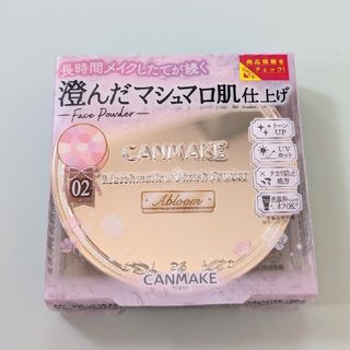 キャンメイク(CANMAKE)の【新品未使用】キャンメイク　マシュマロフィニッシュパウダー　02　サクラチュール(フェイスパウダー)