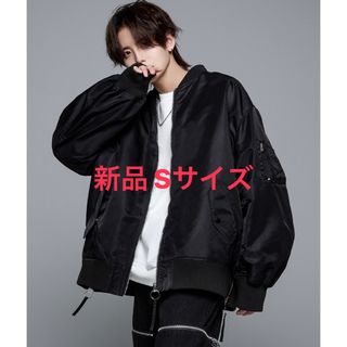 LIDNM - 【新品】ADRER リバーシブルミリタリーMA-1ブルゾン