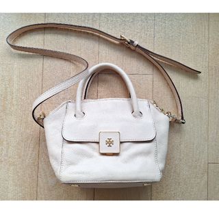 トリーバーチ(Tory Burch)のトリーバーチ　ハンド　ショルダー　ミニ　バッグ　レザー　革(ハンドバッグ)