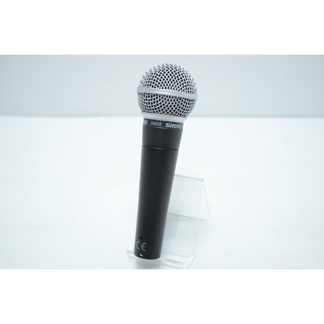 美品 SHURE シュア SM58 ダイナミックマイク ケース付 楽器のレコーディング/PA機器(マイク)の商品写真