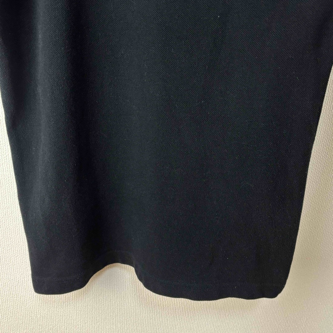 FRED PERRY(フレッドペリー)のフレッドペリー　半袖　ポロシャツ　黒　赤　白　M 古着 メンズのトップス(ポロシャツ)の商品写真