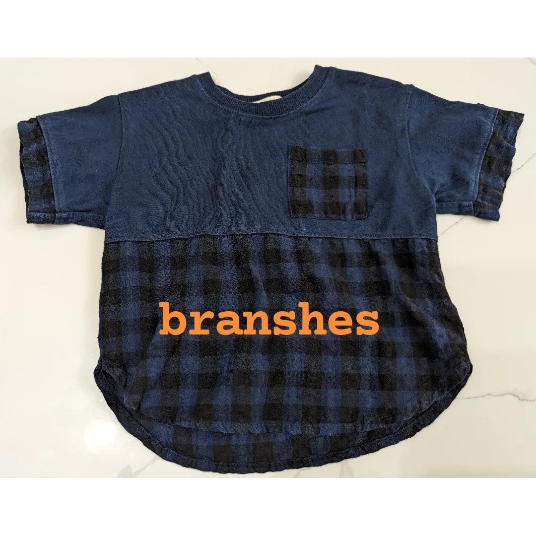 Branshes(ブランシェス)のbranshes　トップス　半袖　ベビー キッズ/ベビー/マタニティのキッズ服男の子用(90cm~)(Tシャツ/カットソー)の商品写真