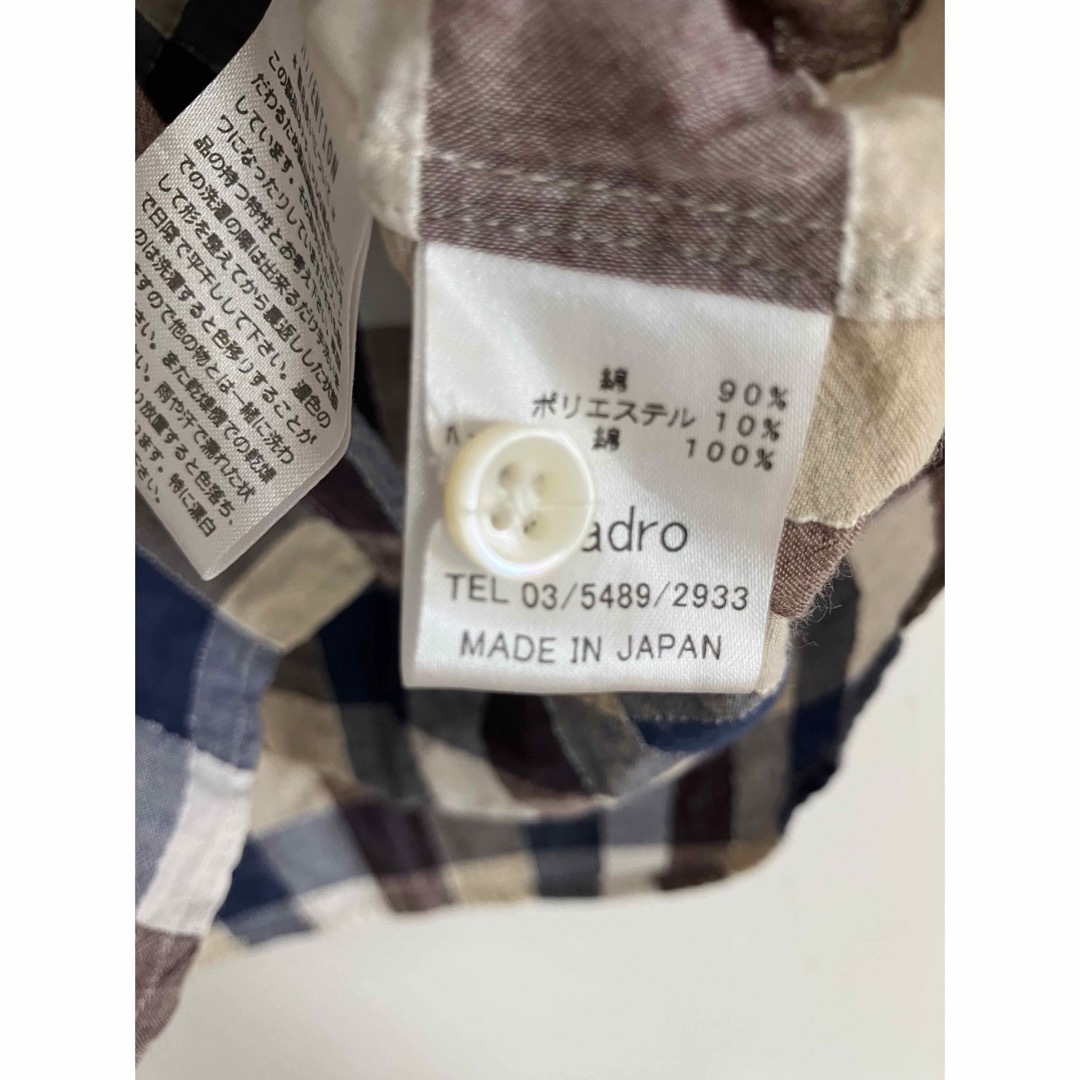 QUADRO(クアドロ)のQuadro 半袖シャツ レディースのトップス(シャツ/ブラウス(半袖/袖なし))の商品写真