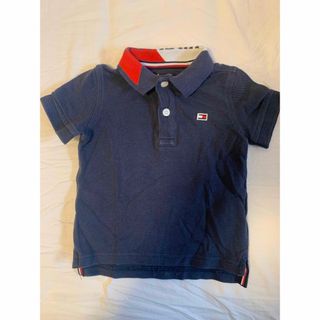 トミーヒルフィガー(TOMMY HILFIGER)の【TOMMY HILFIGER】ポロシャツ　ネイビー(シャツ/カットソー)