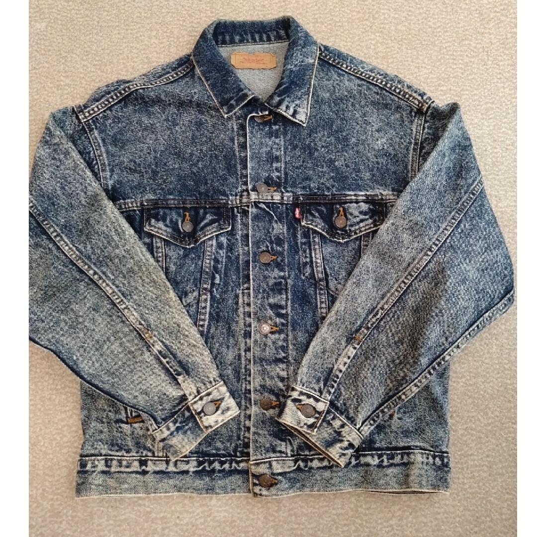 Levi's(リーバイス)のLEVI'S70507 DEEPケミカルウォッシュ メンズのジャケット/アウター(Gジャン/デニムジャケット)の商品写真