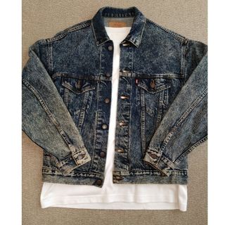 リーバイス(Levi's)のLEVI'S70507 DEEPケミカルウォッシュ(Gジャン/デニムジャケット)