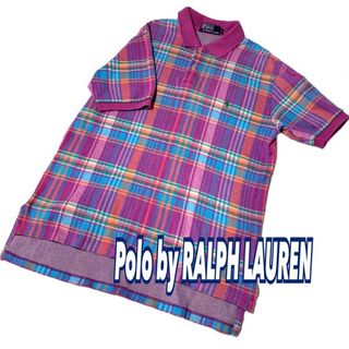 ポロラルフローレン(POLO RALPH LAUREN)の【Polo by RALPH LAUREN】ポロバイラルフローレンチェックポロL(ポロシャツ)