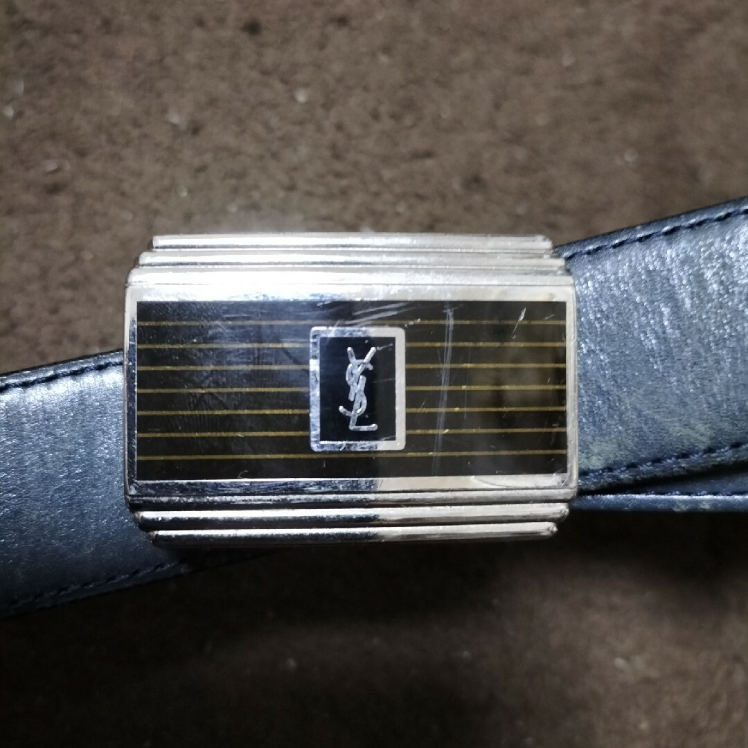 Yves Saint Laurent(イヴサンローラン)のYves Saint Laurent メンズ ベルト メンズのファッション小物(ベルト)の商品写真