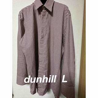 ダンヒル(Dunhill)のdunhill  コットンシャツ　L(シャツ)