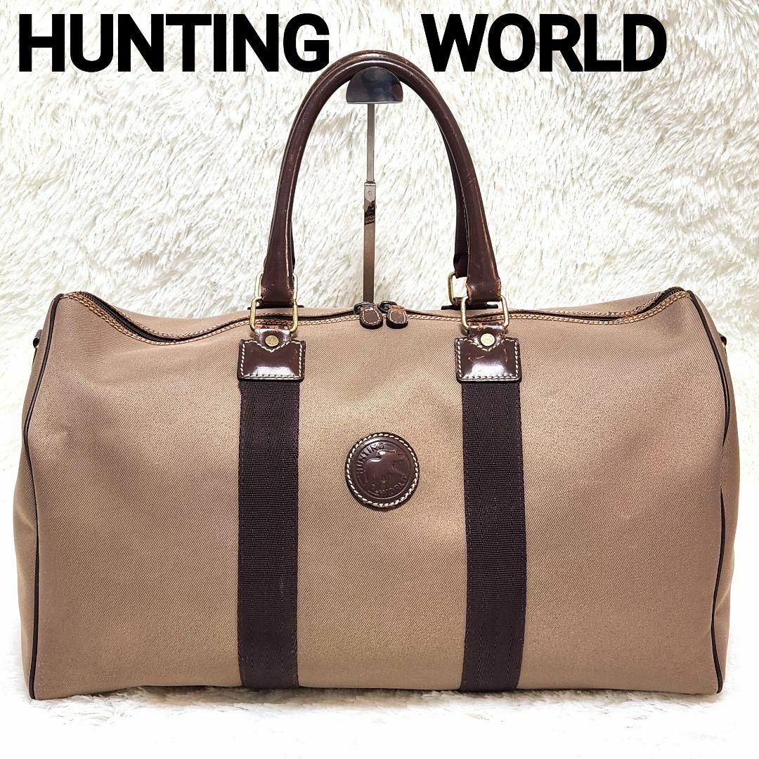 HUNTING WORLD(ハンティングワールド)のHUNTING WORLD ボストンバッグ 大容量 レディースのバッグ(ボストンバッグ)の商品写真