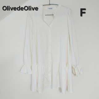 オリーブデオリーブ(OLIVEdesOLIVE)のOLIVE de OLIVE ブラウスワンピース(シャツ/ブラウス(長袖/七分))