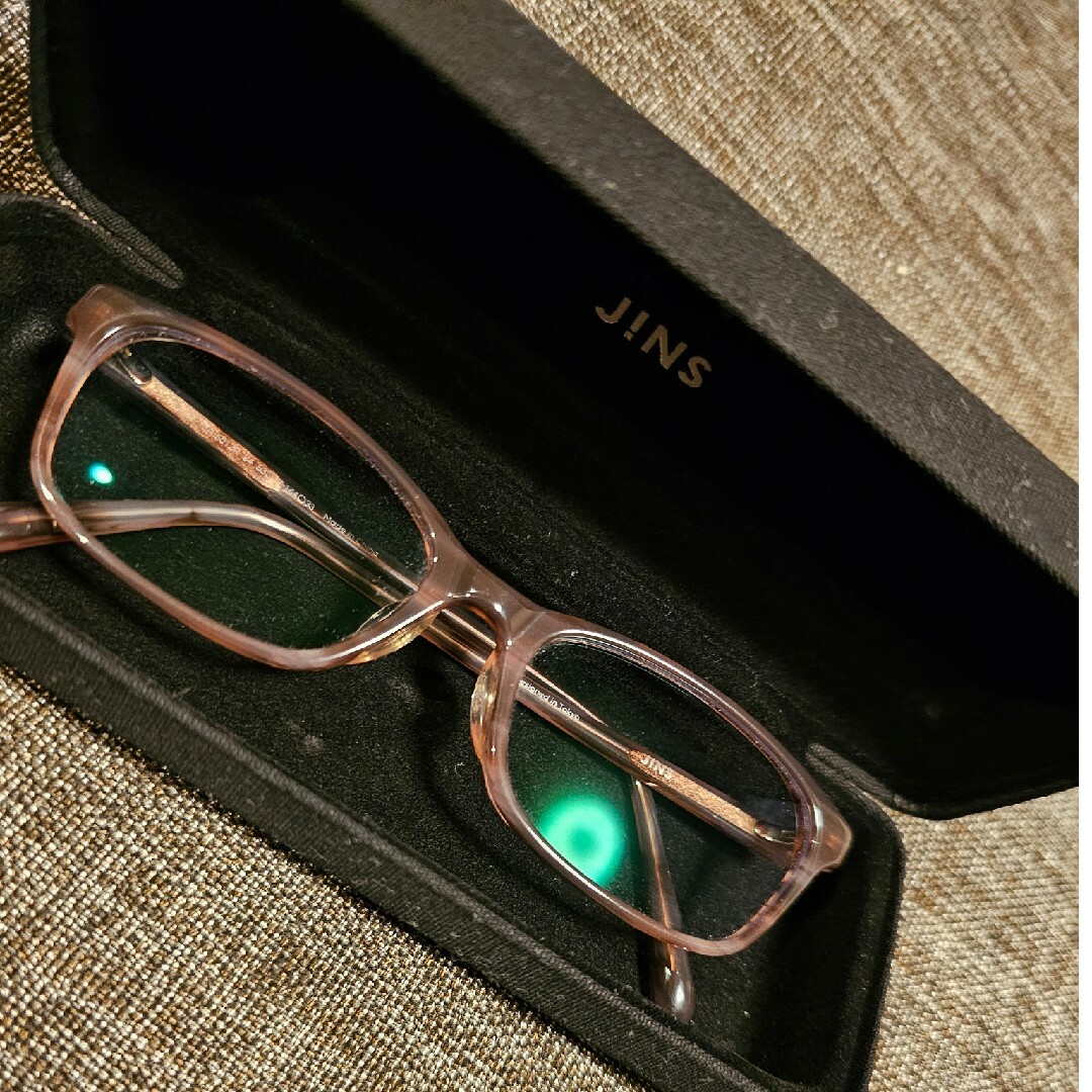 JINS(ジンズ)のJINSメガネ度あり レディースのファッション小物(サングラス/メガネ)の商品写真