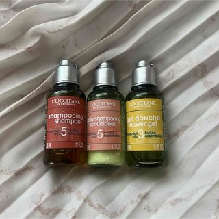 ロクシタン(L'OCCITANE)のロクシタン　アメニティセット　1度使用(シャンプー/コンディショナーセット)