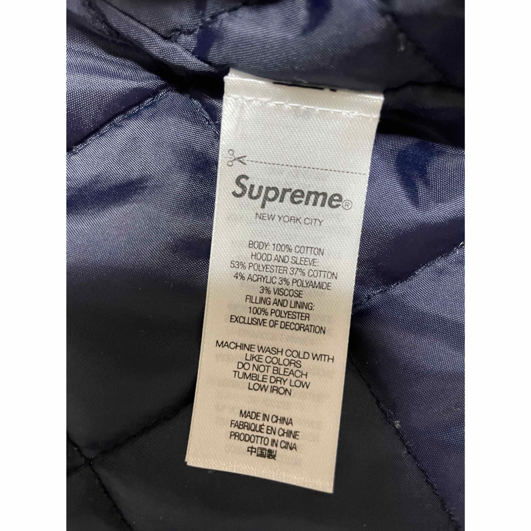 Supreme(シュプリーム)のSupreme Fleece Hooded Denim Shirt L メンズのトップス(シャツ)の商品写真