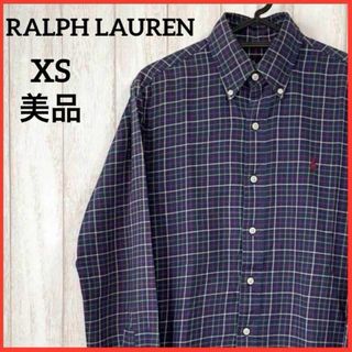 ラルフローレン(Ralph Lauren)の【希少】ラルフローレン BDシャツ チェックシャツ ワンポイント 刺繍 ポニー(シャツ)