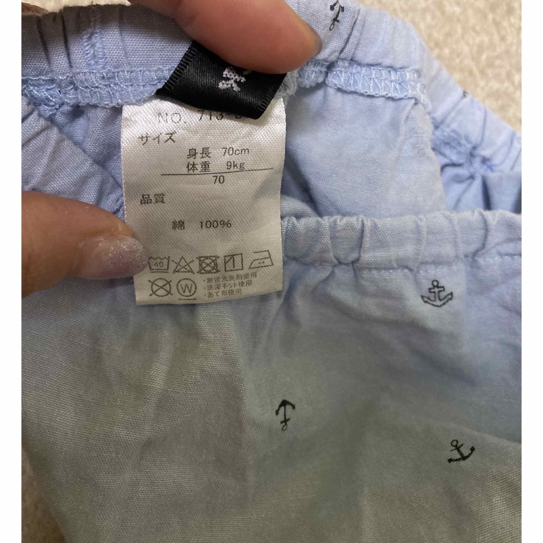 みせパンツ　オムツ隠しパンツ キッズ/ベビー/マタニティのベビー服(~85cm)(パンツ)の商品写真